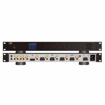 OSD Nero MX1250 DSP Matrix 12-Channel Amplifier, 6-Zone Multi-Room Audio System for Whole Home Audio
